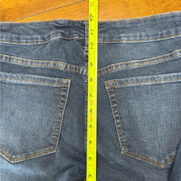 Chaps Mid Rise Crop Kick Jeans - Picture 6 of 8